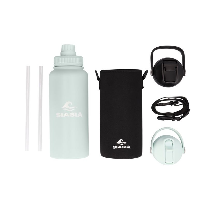 Gourde Isotherme SIASIA 1L — Vert Sage